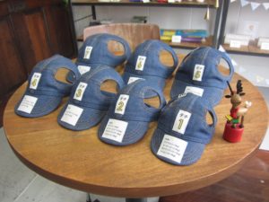 帽子サンプルたち